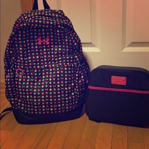 matching under armour backpack and lunchbox